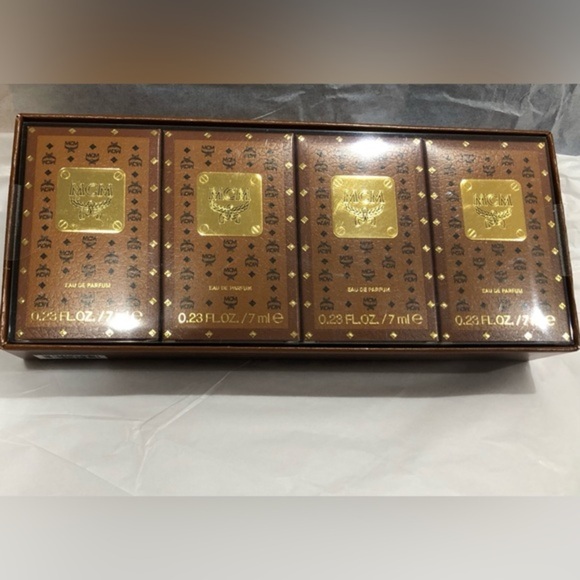 MCM Miniatures collection 4pack eau de parfum boxed set .23oz/7ml each new - Picture 15 of 17